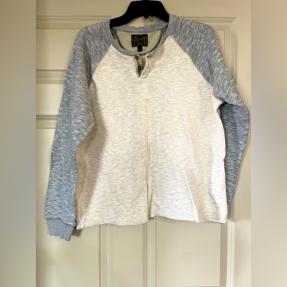 Lucky Brand Henley Large soft feeling shirt